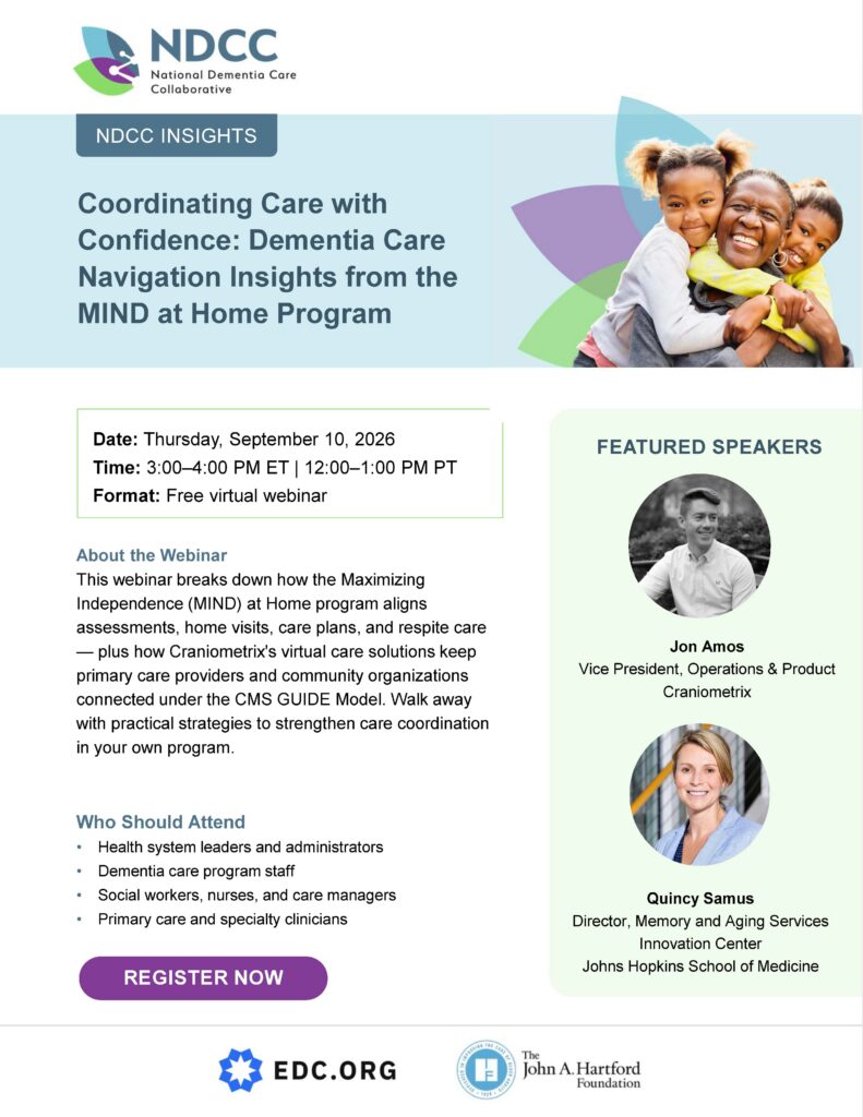 Webinar flyer image with the same information as the event post